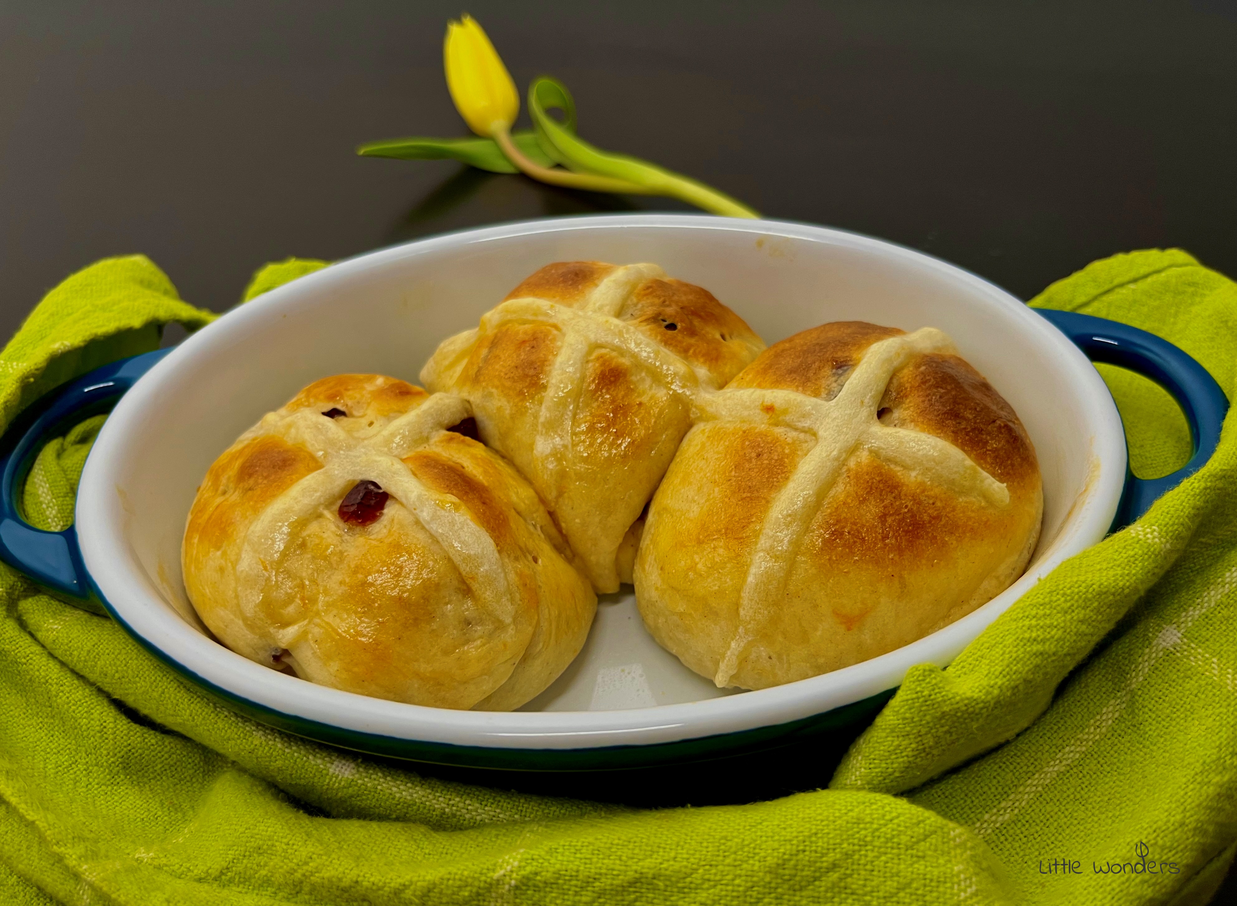 Hot Cross Buns – avagy az angol húsvéti keresztes bucik